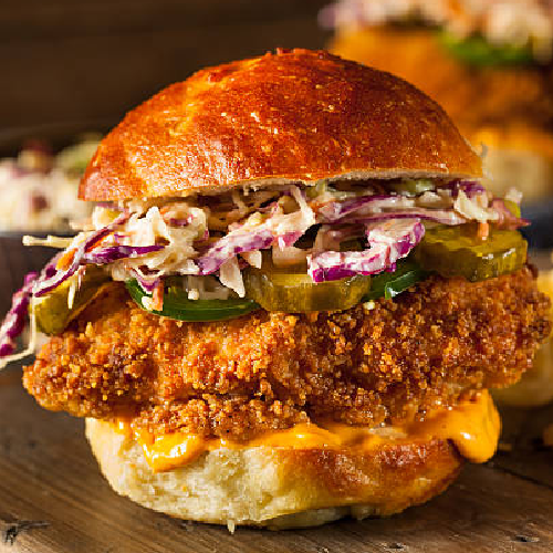 Chicken Drum Burger