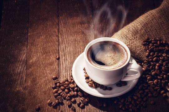 Hot coffee