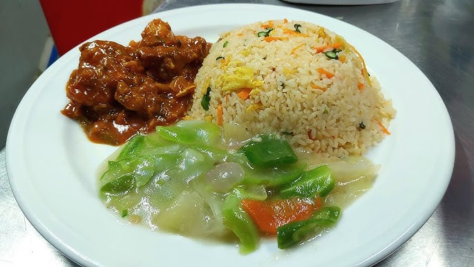 Fried rice Chinese vegetable chicken masala curry chicken fry